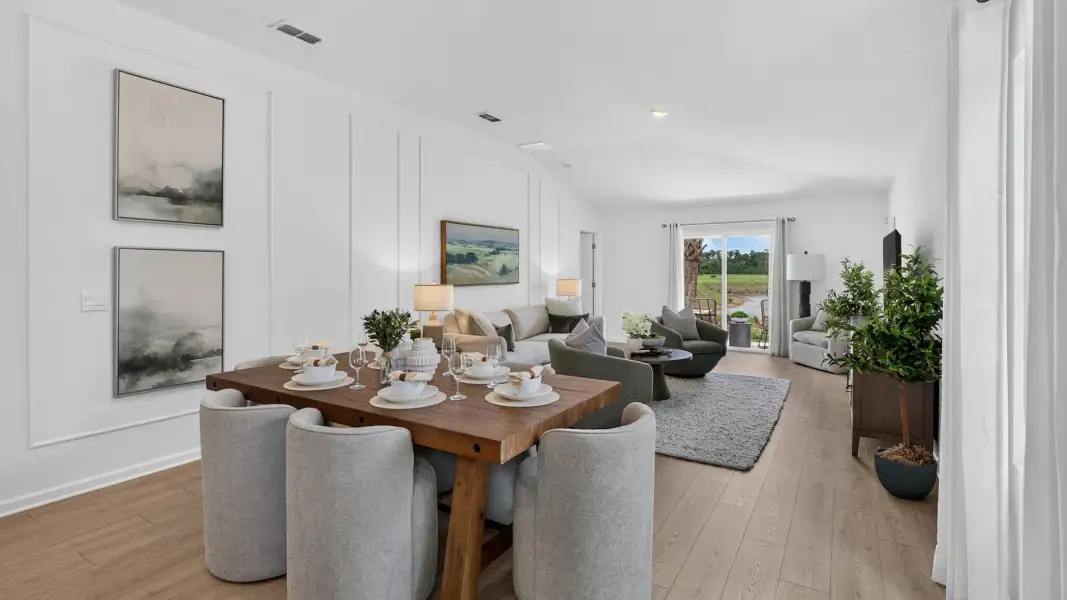Furnished interior view inside a new home in Copes Landing, Jacksonville (Image 7).