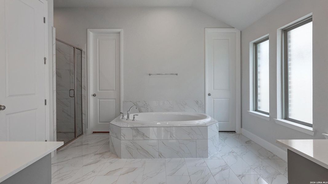 Furnished interior view inside a new home in Haby Hill, San Antonio (Image 8).
