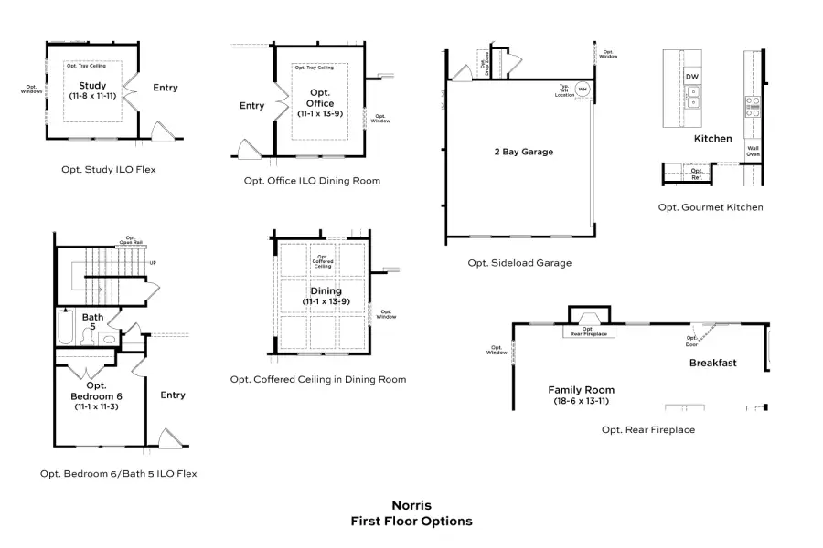 2D floor plan layout of this home in Lakeside Glen, York, SC (Image 5). 2D floor plan layout of this home in Lakeside Glen, York, SC (Image 5).