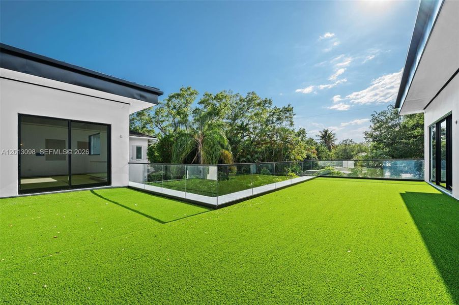 Exterior details and patio area of a home in , Miami (Image 3).