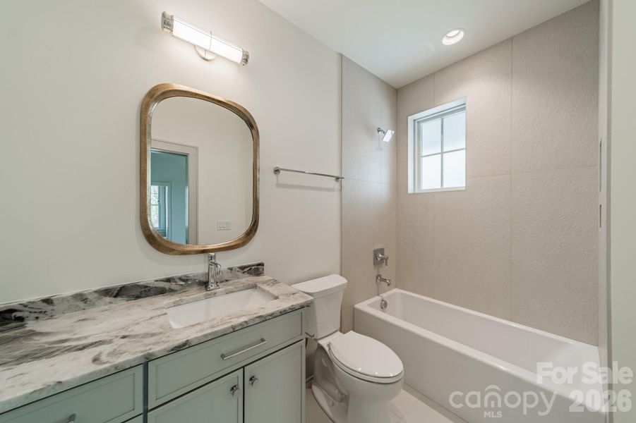 Furnished interior view inside a new home in , Denver (Image 37).