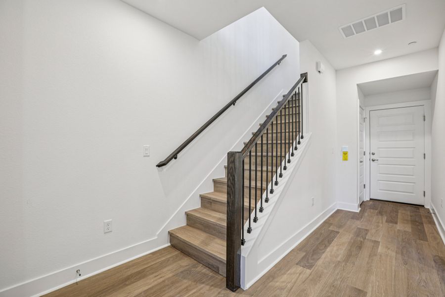 Spacious, unfurnished interior of a new home in Koenig Townhomes, Austin (Image 18).