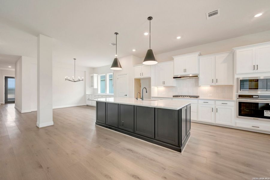 Furnished interior view inside a new home in The Crossvine 55’, Schertz (Image 9).
