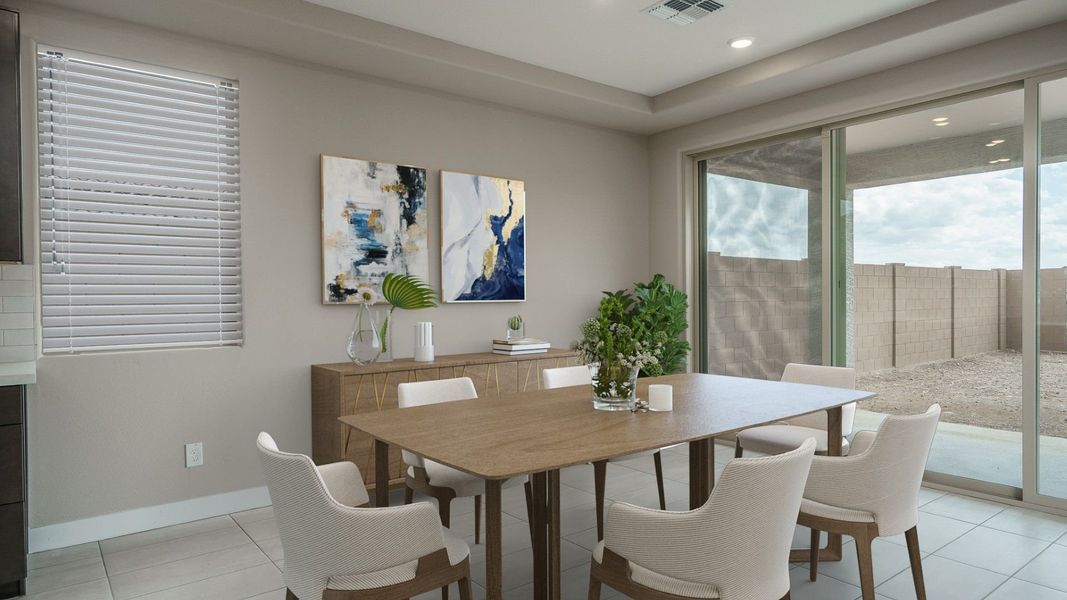 Representative furnished interior of a home built from the Pleasant by William Ryan Homes in The Ridge at Sienna Hills, Buckeye (Image 12).
