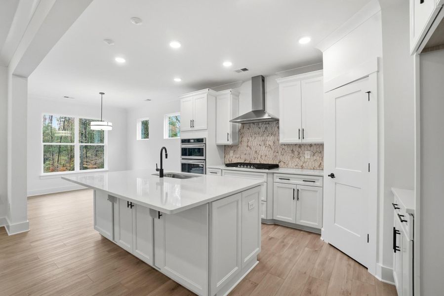 Furnished interior view inside a new home in Villas at Prestwick, Mooresville (Image 6).