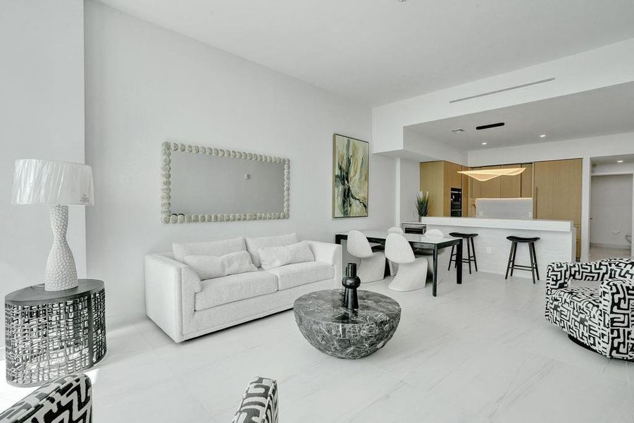 Furnished interior view inside a new home in Casamar, Pompano Beach (Image 6).