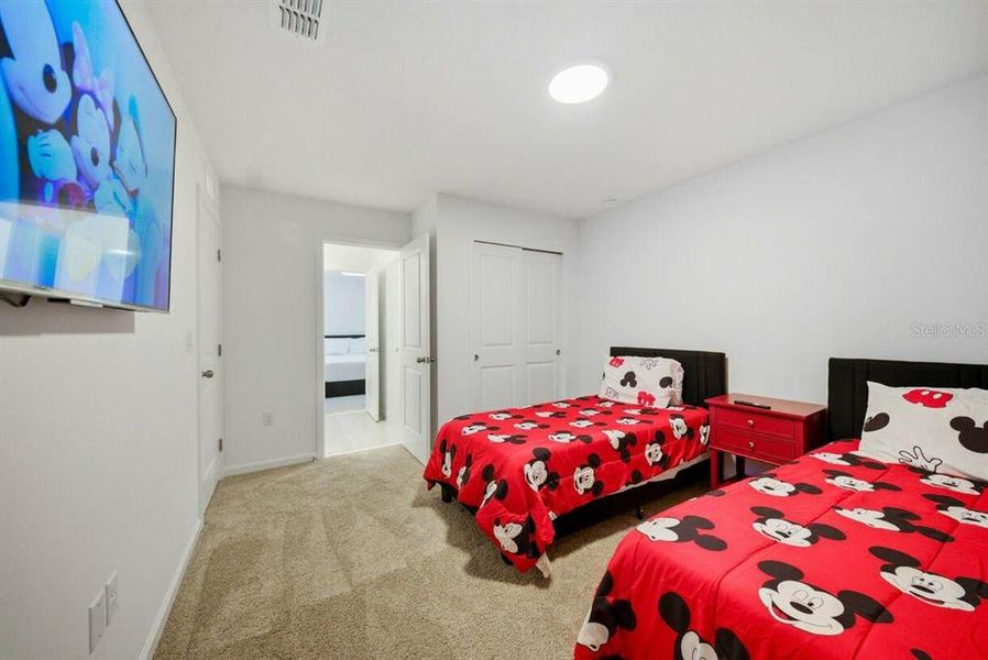 Furnished interior view inside a new home in Solara Resort, Kissimmee (Image 7).
