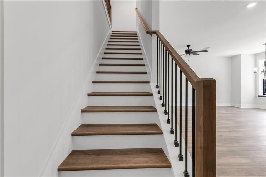 Spacious, unfurnished interior of a new home in Echo Park, Suwanee (Image 21). Spacious, unfurnished interior of a new home in Echo Park, Suwanee (Image 21).
