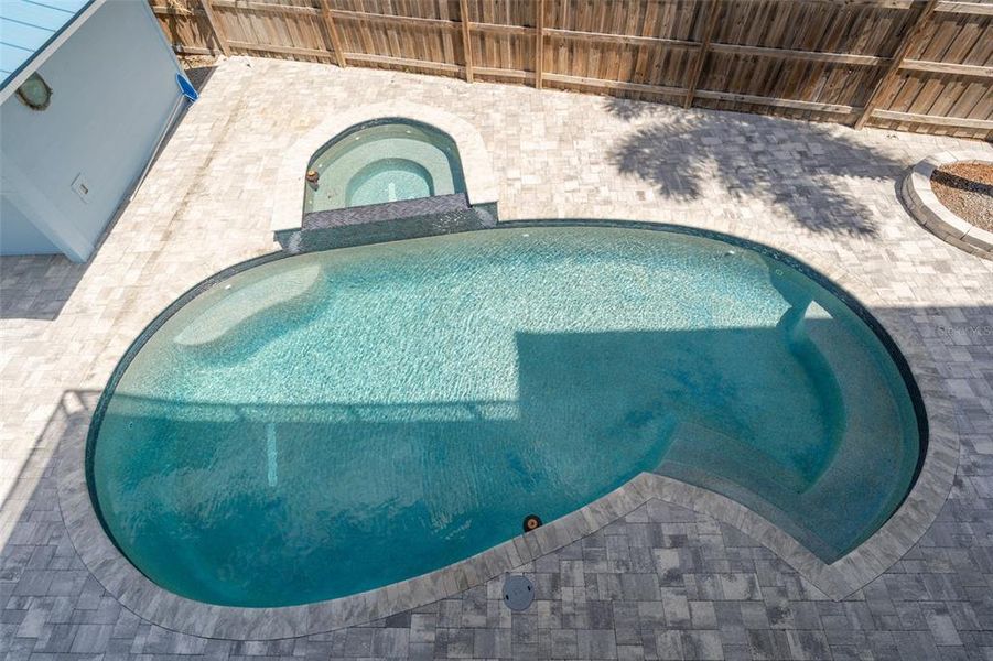 Exterior details and patio area of a home in , Tampa (Image 48).