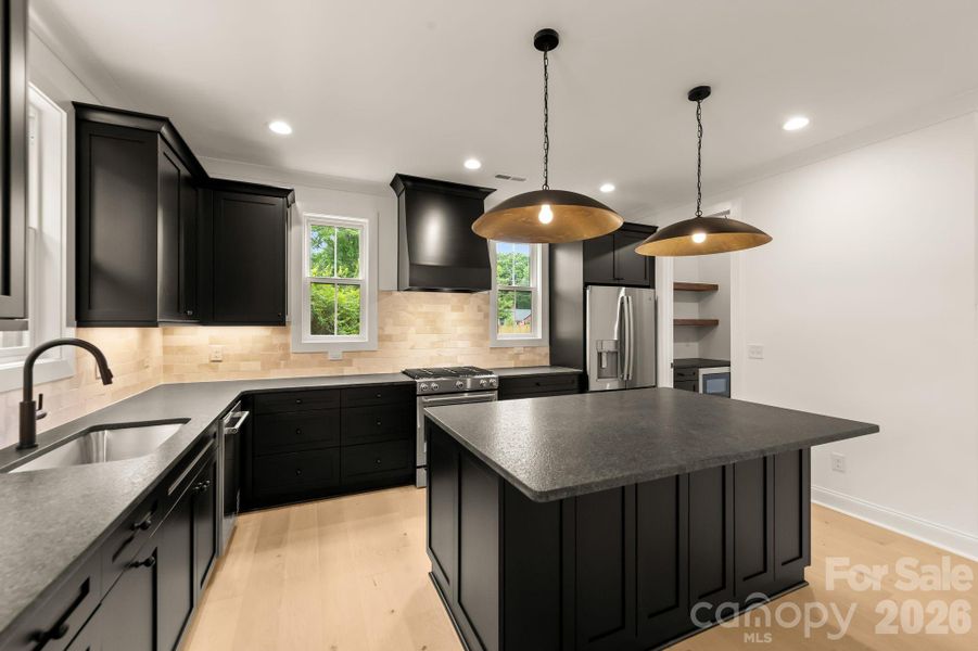 Furnished interior view inside a new home in , Charlotte (Image 7).