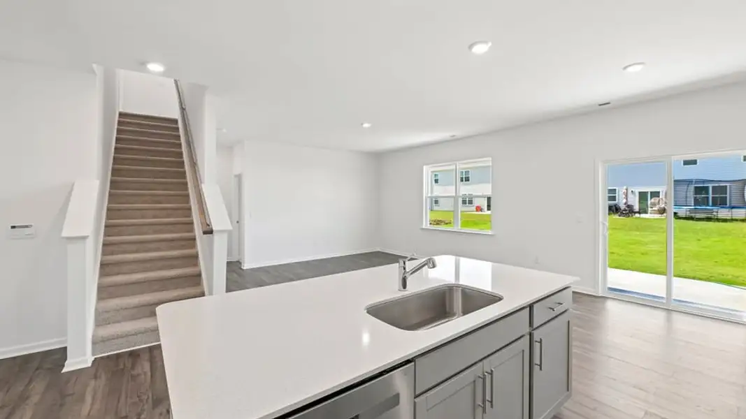Furnished interior view inside a new home in Shahbain Reserve, Raeford (Image 9). Furnished interior view inside a new home in Shahbain Reserve, Raeford (Image 9).