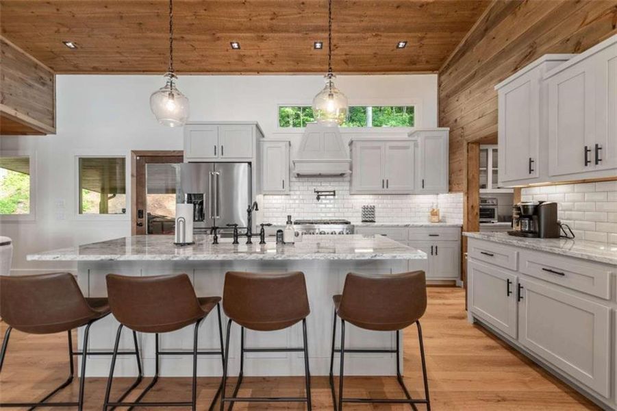 Furnished interior view inside a new home in , Blue Ridge (Image 6). Furnished interior view inside a new home in , Blue Ridge (Image 6).