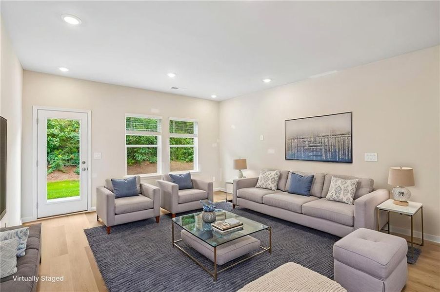 Furnished interior view inside a new home in Artisan Walk, Fairburn (Image 6).