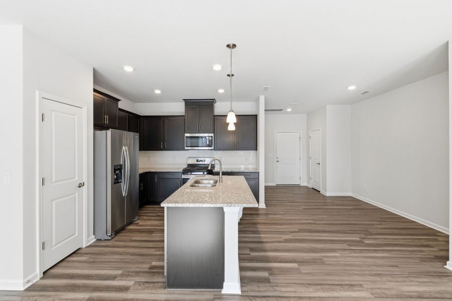 Furnished interior view inside a new home in Flemingfield, Greensboro (Image 18).