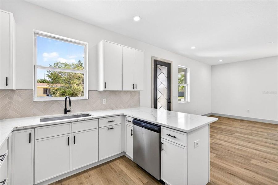 Furnished interior view inside a new home in , St. Petersburg (Image 18).