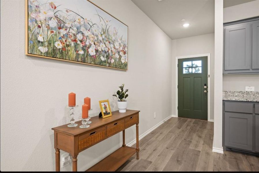 Furnished interior view inside a new home in , Fort Worth (Image 6).
