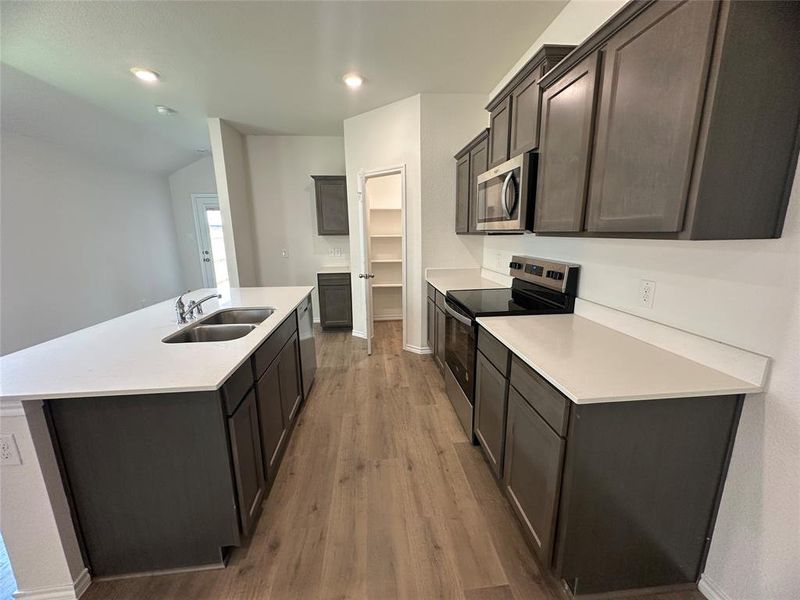 Furnished interior view inside a new home in Cartwright Ranch, Crandall (Image 8). Furnished interior view inside a new home in Cartwright Ranch, Crandall (Image 8).
