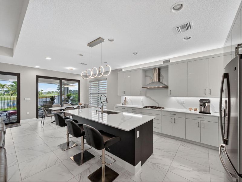 Furnished interior view inside a new home in , Port St. Lucie (Image 11).