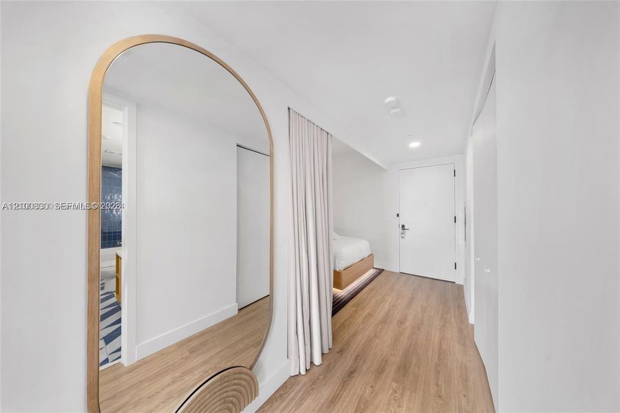 Furnished interior view inside a new home in , Miami (Image 14).