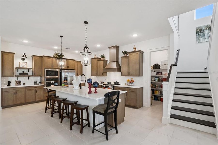 Furnished interior view inside a new home in , Winter Garden (Image 38).