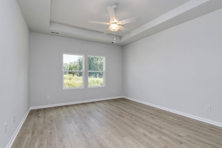 Spacious, unfurnished interior of a new home in Garden Grove, Conway (Image 20). Spacious, unfurnished interior of a new home in Garden Grove, Conway (Image 20).