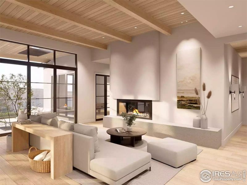 PHOTOS NOT OF ACTUAL HOME. Concept of Great Room