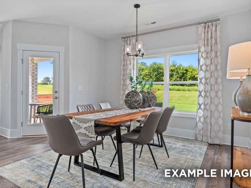 Representative furnished interior of a home built from the The Franklin C by Davidson Homes LLC in Retreat at North Main, Lillington (Image 15).