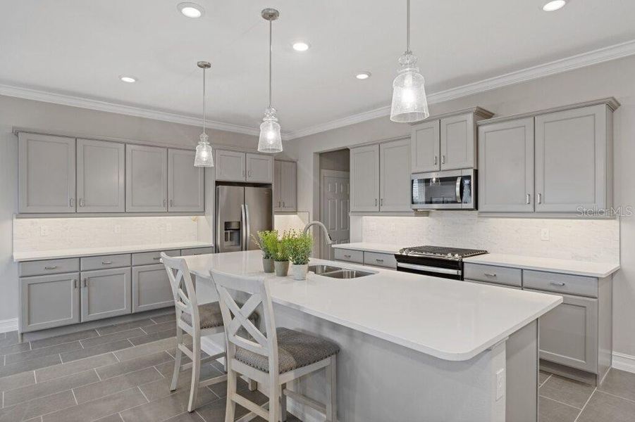 Furnished interior view inside a new home in Ocala Preserve, Ocala (Image 4).