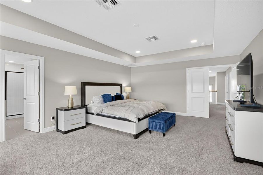 Furnished interior view inside a new home in , Wesley Chapel (Image 47).