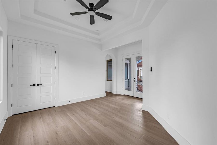 The game room has double doors going out to the wrap-around balcony The game room has double doors going out to the wrap-around balcony