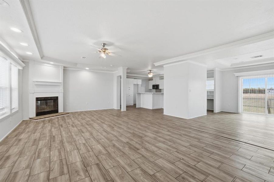 Spacious, unfurnished interior of a new home in , Hawley (Image 14).