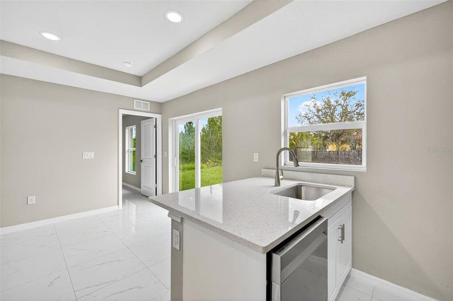 Furnished interior view inside a new home in , Lehigh Acres (Image 6).