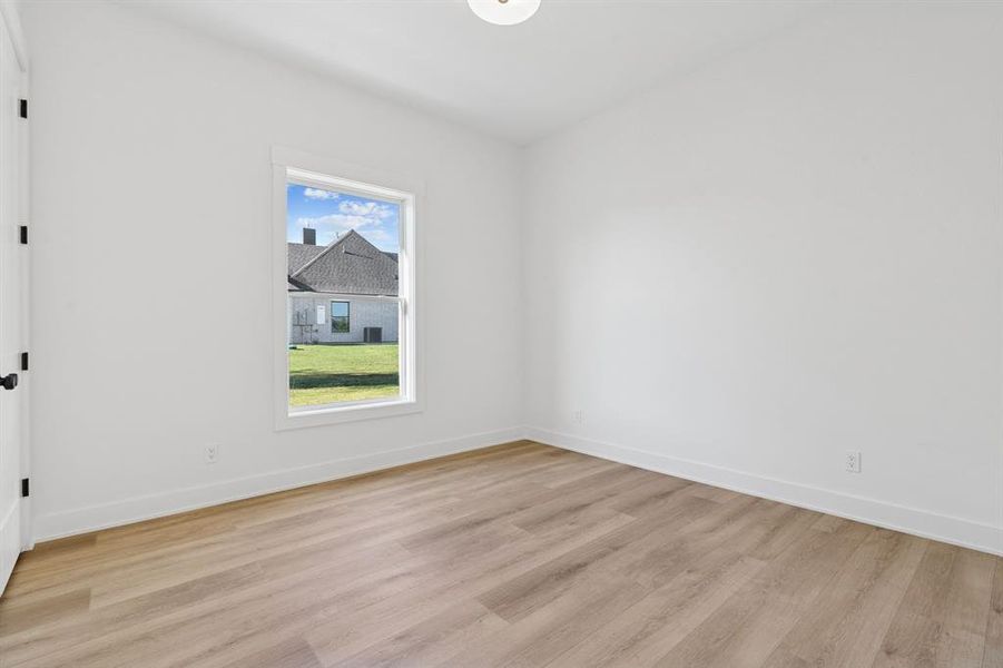 Another secondary bedroom on the back side of the home.