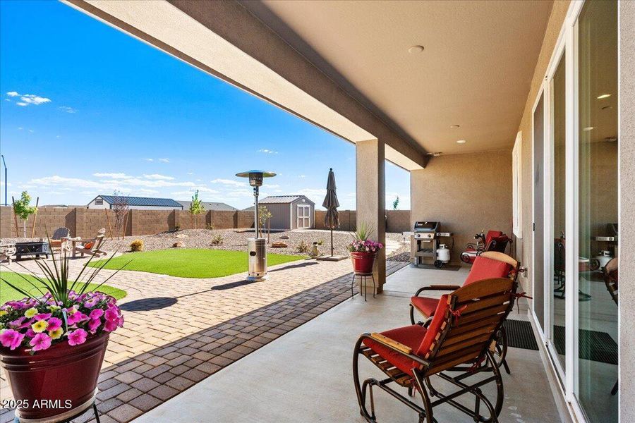 Backyard Covered Patio