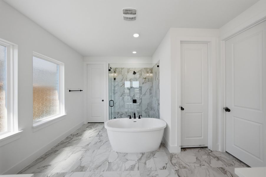 Furnished interior view inside a new home in Aster Park, McKinney (Image 13).