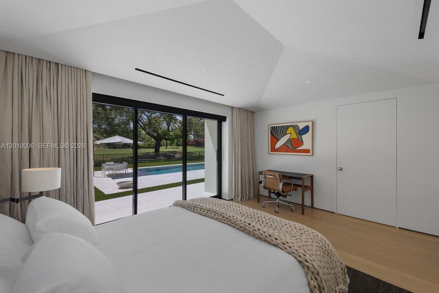 Furnished interior view inside a new home in , Coral Gables (Image 19).
