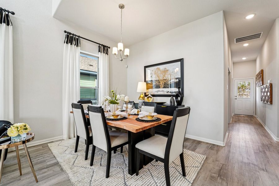 Tejas Village Model Home - Mansfield - Dining Room
