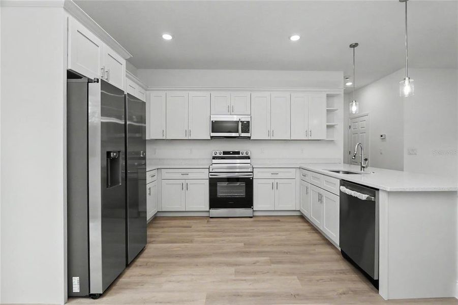 Furnished interior view inside a new home in , Citrus Springs (Image 5).