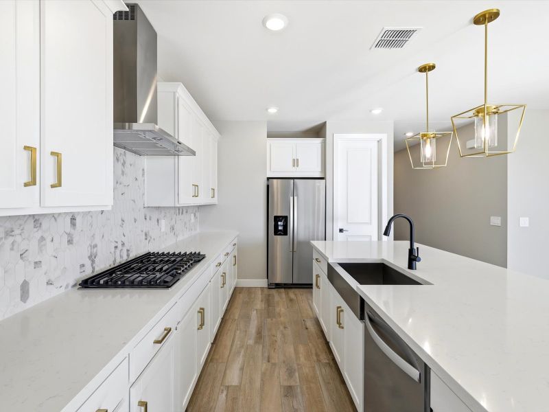 Furnished interior view inside a new home in Paloma Creek - Signature Series, Surprise (Image 7).