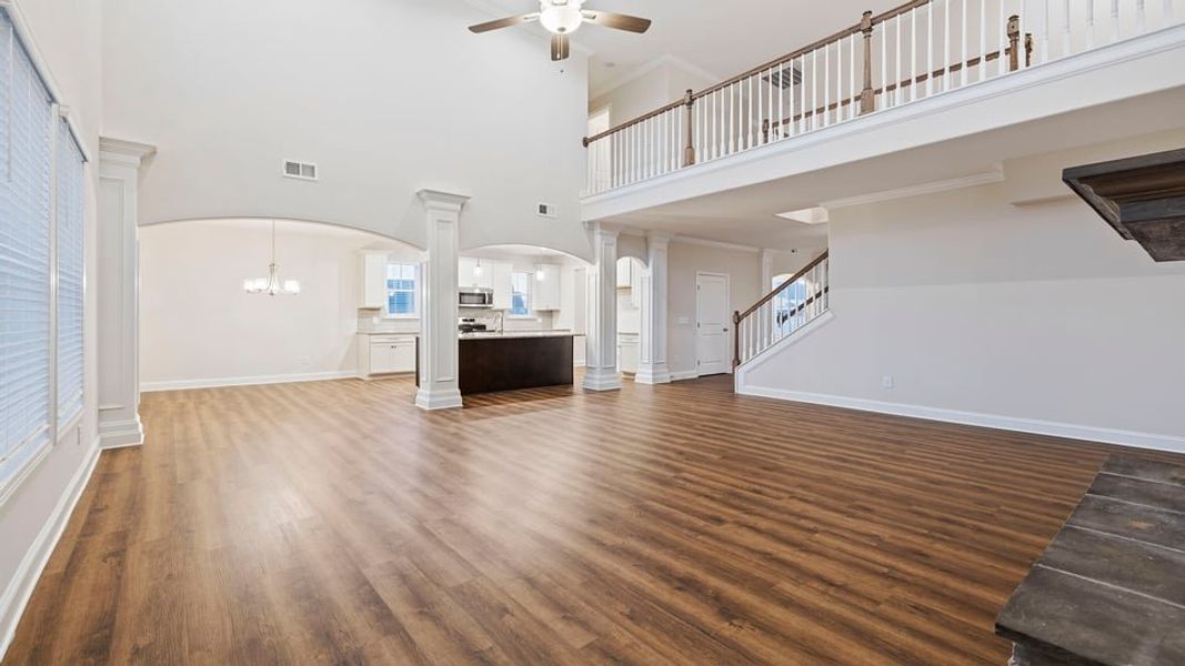 Spacious, unfurnished interior of a new home in Pinebrook, Woodruff (Image 16).