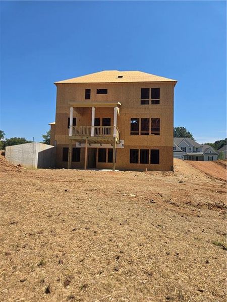 In-progress construction of a new home in Ashbury Commons, Powder Springs, GA (Image 19).