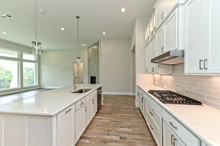 Representative furnished interior of a home built from the Opal by Giddens Homes in Riverstone, Georgetown (Image 6).