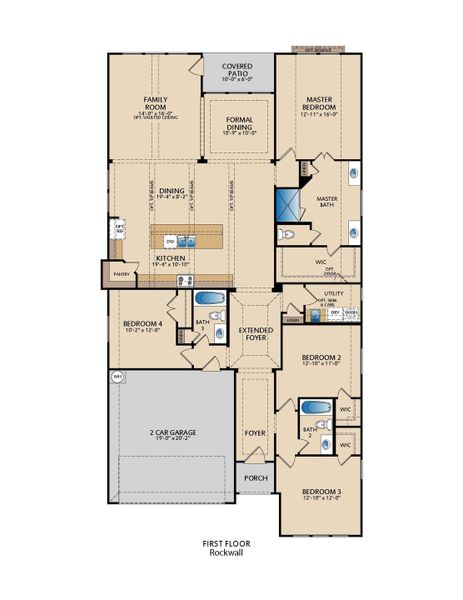 Rockwall Floor Plan