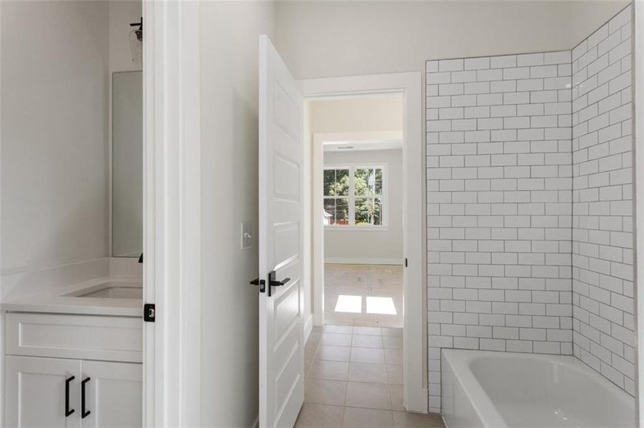 Furnished interior view inside a new home in , Smyrna (Image 13).