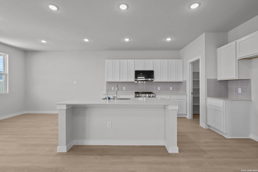 Furnished interior view inside a new home in Millican Grove, San Antonio (Image 9).