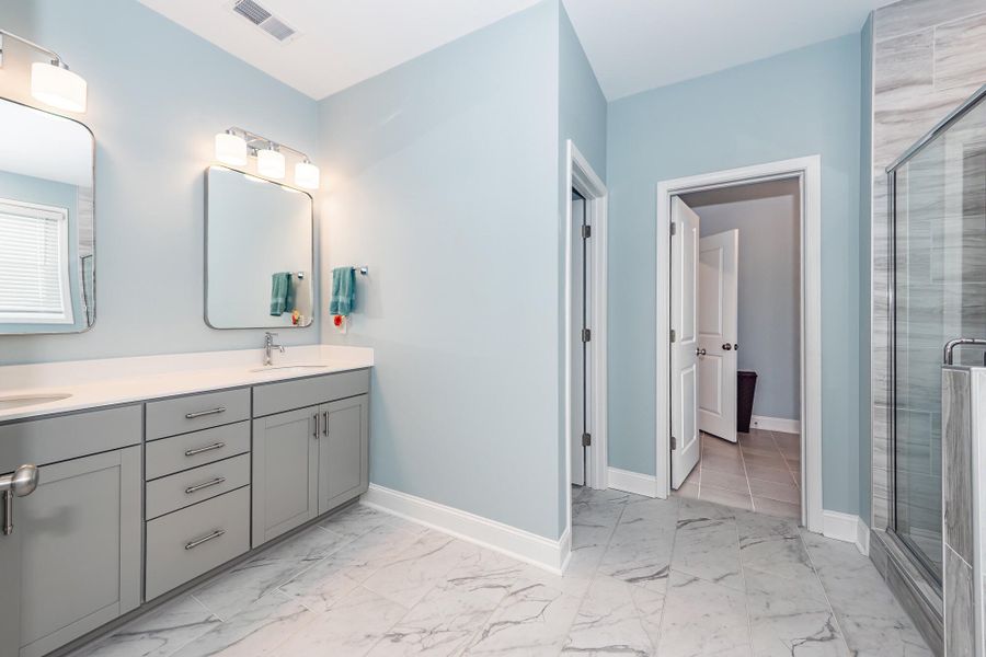 Furnished interior view inside a new home in High Point at Foxbank, Moncks Corner (Image 8).
