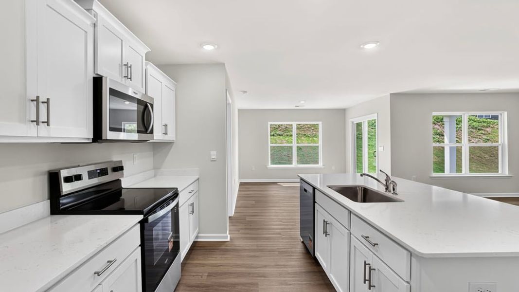 Furnished interior view inside a new home in Gibson Grove, Laurens (Image 7).