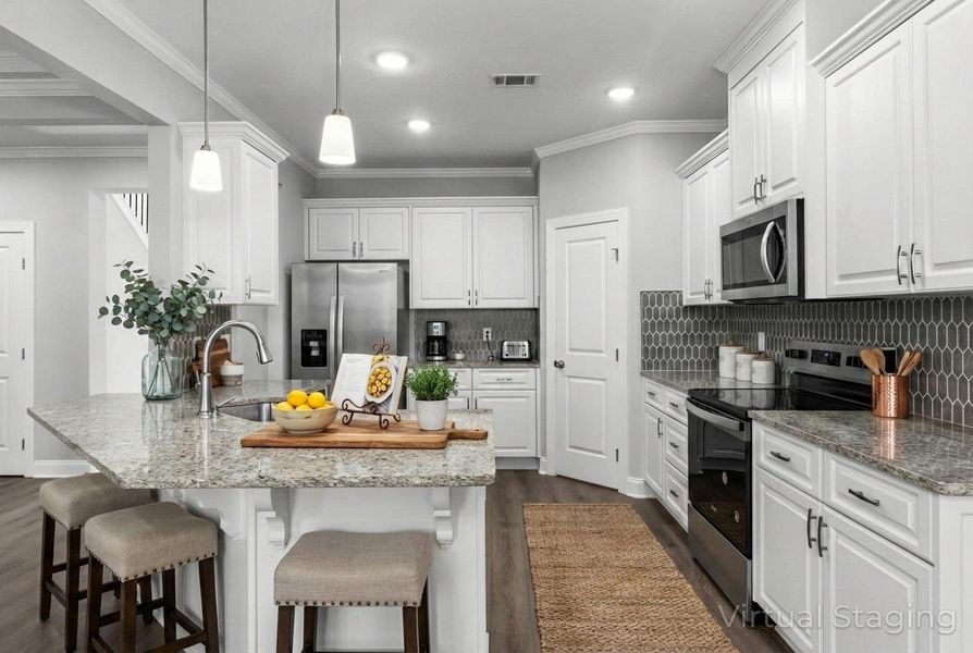 Furnished interior view inside a new home in Forrest Bluff, North Augusta (Image 7). Furnished interior view inside a new home in Forrest Bluff, North Augusta (Image 7).