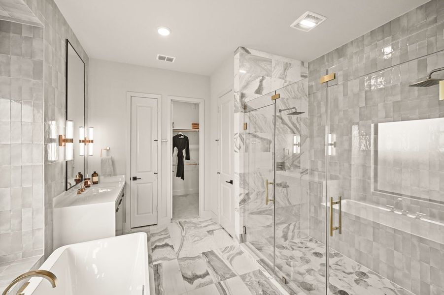 Furnished interior view inside a new home in Jubilee 45' 70', Hockley (Image 29).