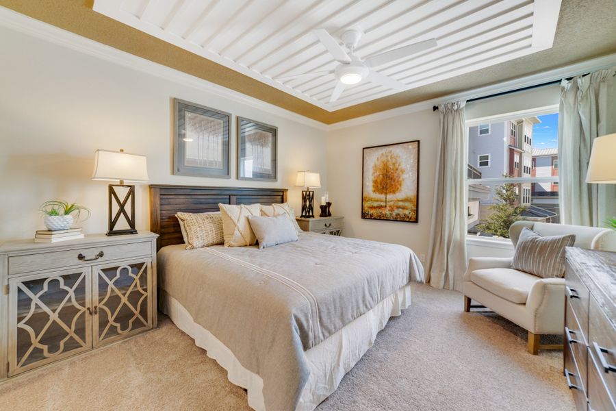 Furnished interior view inside a new home in Gatherings® of Lake Nona, Orlando (Image 8).